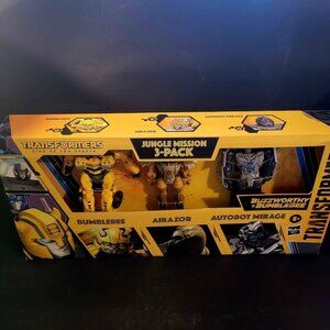 Transformers: Rise of the Beasts Jungle Mission 3-Pack Action Figure Set